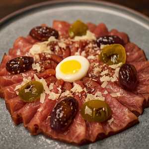 Sliced Waygu Carpaccio