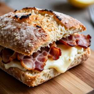 Panino Canadian Bacon and Brie