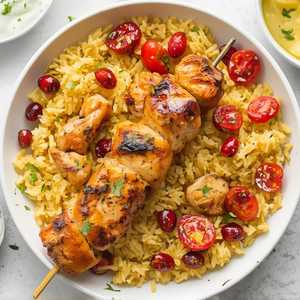 Springer Mtn Saffron Chicken Kabob