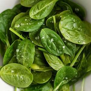 Steamed Spinach