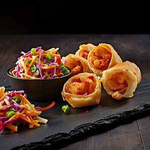 Spicy Shrimp Eggrolls