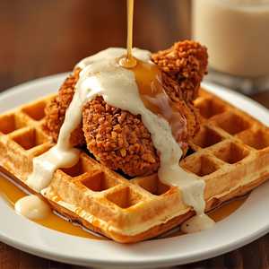 Fried Chicken & Waffle