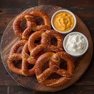 Baked Bavarian Pretzels
