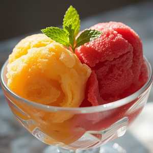 Seasonal Ice Cream or Sorbet
