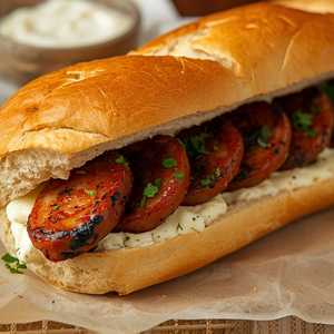 Bocata De Chorizo Con Cabrales