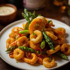 Fried Calamari and Shrimp