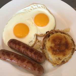 Two Eggs W/ Sausage