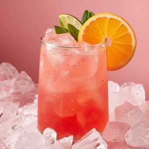Guava Soda, Agave, Orange, Lime