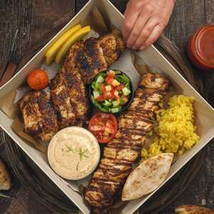 Chicken Shawarma Platter