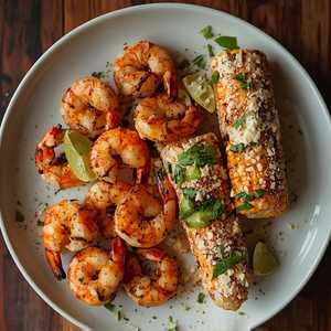 GRILLED TIGER PRAWNS