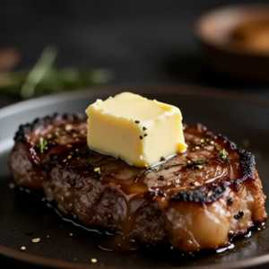 Peppercorn Crust, Maître ‘D Butter Or Roasted Garlic