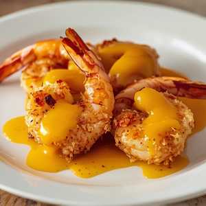 Hawaiian Coconut Shrimp / Camarón Hawaiano