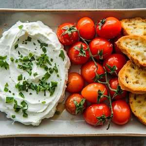 Roasted Tomato Bruschetta