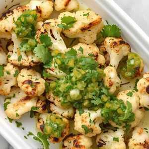 Cauliflower Jalapeño Salsa