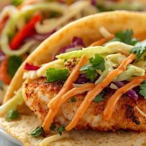 Blackened Cod Taco
