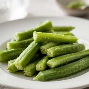 Wasabi Okra