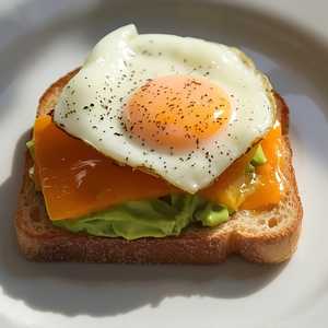 Avocado and Egg Toastie