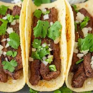3 Tacos De Churrasco
