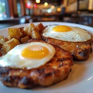 Pork Chops & Eggs