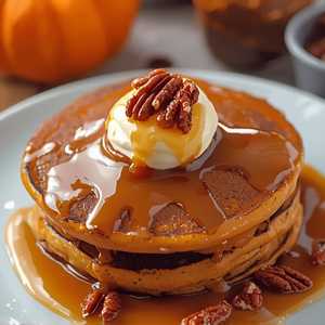 Pumpkin Pecan Pie Pancakes