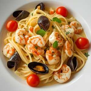 Seafood Linguine