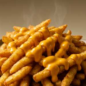 Nacho Cheese Fries Sm.