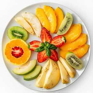 Sliced Fruit Plate