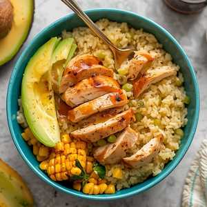 Southwest Blackened Chicken Protein Bowl