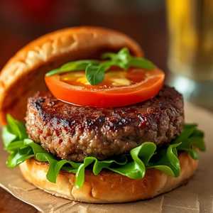 American Bison Burger