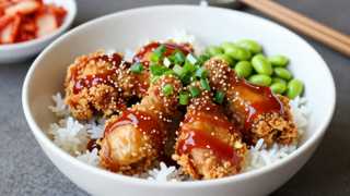 Crispy Korean Chicken Bowl