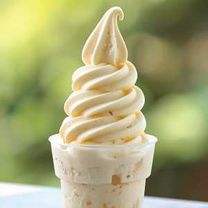 Soft Serve Ice Cream Cup