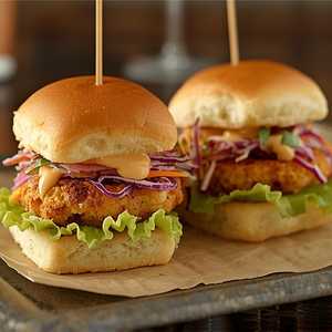 Hawaiian Crab Sliders