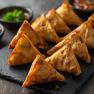 Vegetable Samosas (2 pieces)