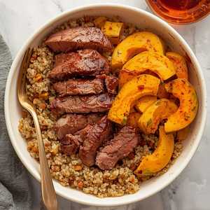 Steak & Squash