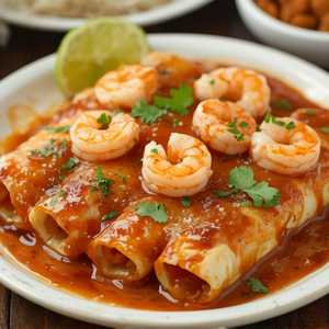 Shrimp Enchiladas