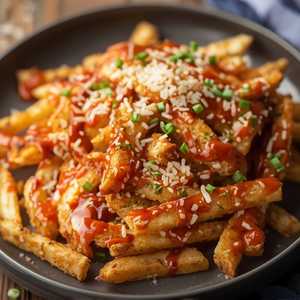 Spicy Teriyaki Fries