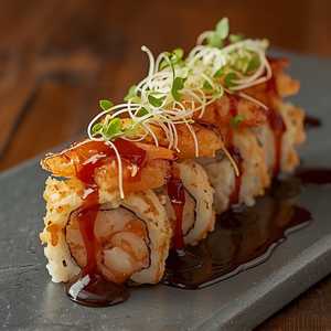 Crunchy Maki (6 Pcs)