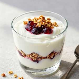 Housemade Yogurt with Granola and Jam