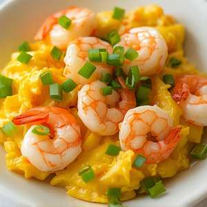 Shrimp With Scrambled Egg 虾仁炒蛋