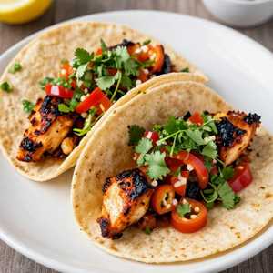Pollo Adobado/Chicken Tacos (GF,DF)