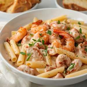 Shrimp & Chicken Cajun Pasta