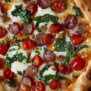 House Made Italian Sausage Pizza