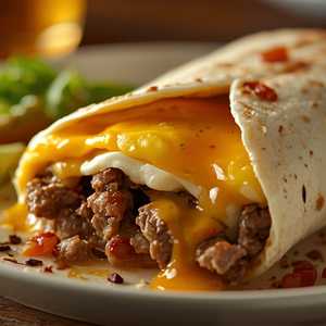 Steak, Egg & Cheese Burrito