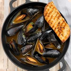 Wood Fired Mussels Provençal L