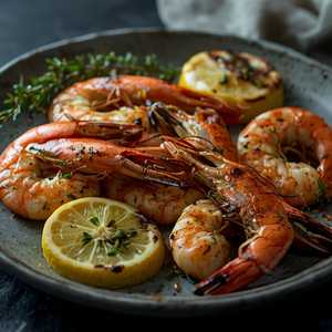 GRILLED PRAWNS