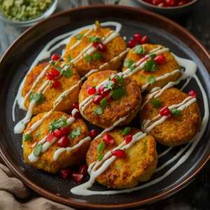 Aloo Tikki Chaat
