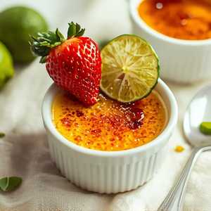 Key Lime Creme Brulee