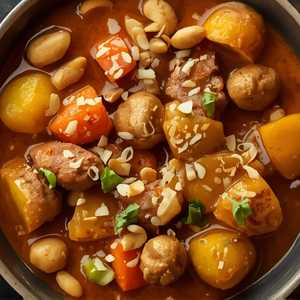 Massaman Curry With Vegetable & Tofu