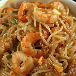 Fried Pearl Noodle