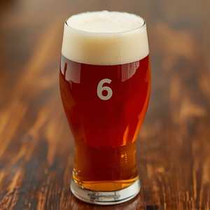 Poretti 6, Color Amber, Alcohol 7%